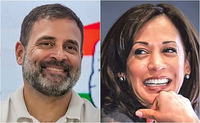 ராகுல் காந்தி-கமலா ஹாரிஸ் தொலைபேசியில் ஆலோசனை